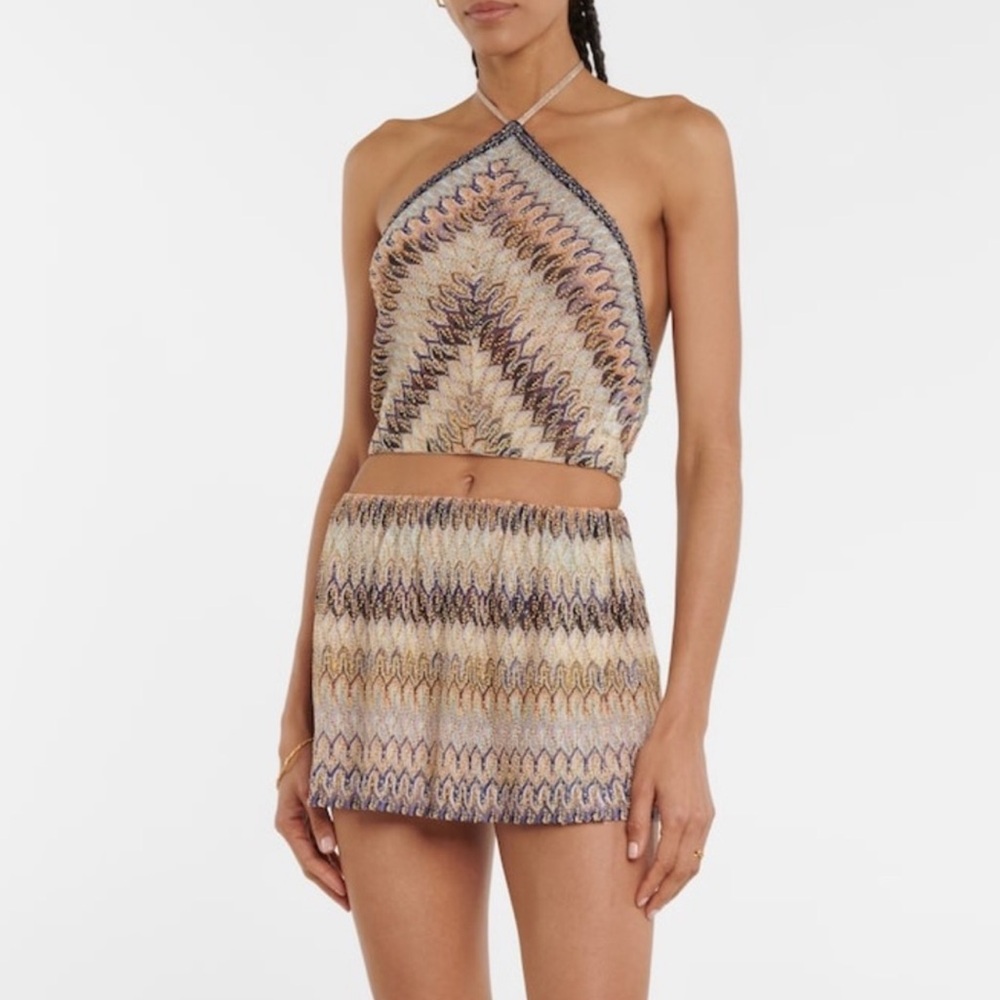 Missoni Multicolor Zigzag Skirt